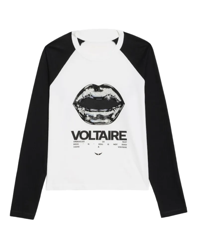 Zadig & Voltaire Walkra T-Shirt Weiß