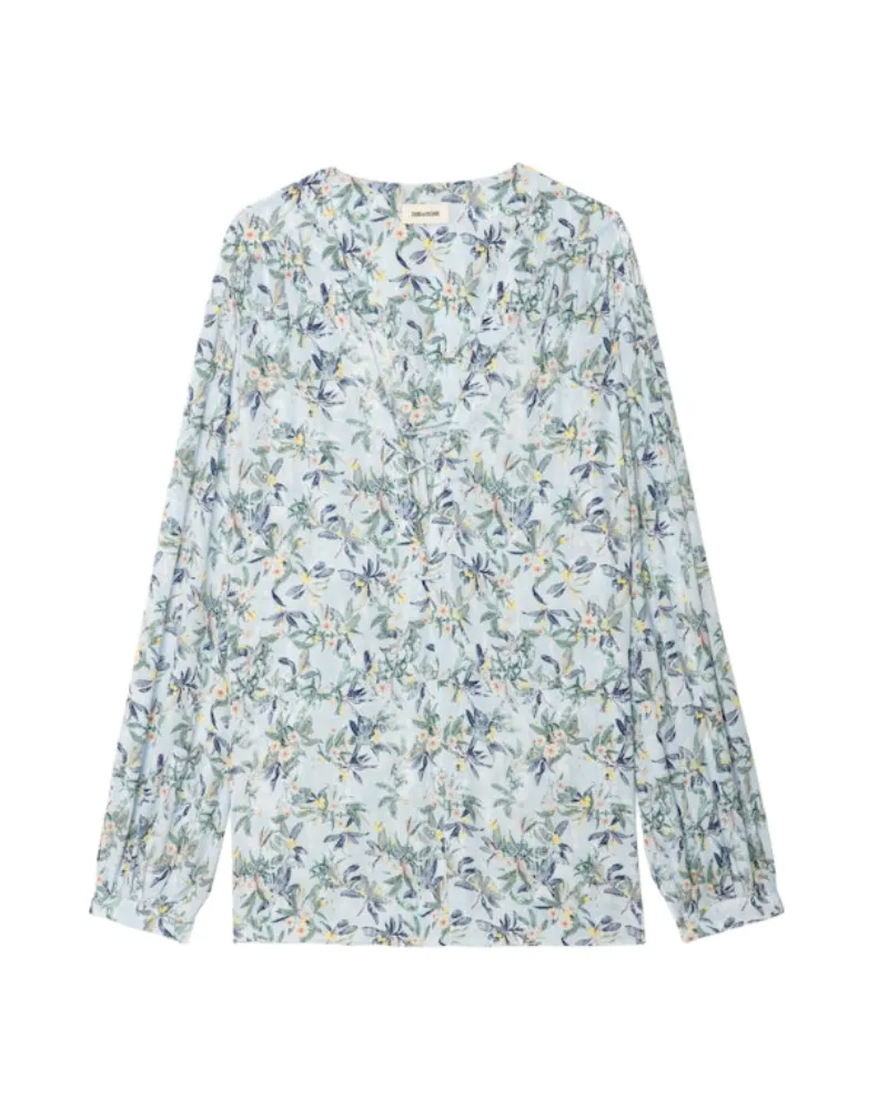 Zadig & Voltaire Bluse Tamela Blau