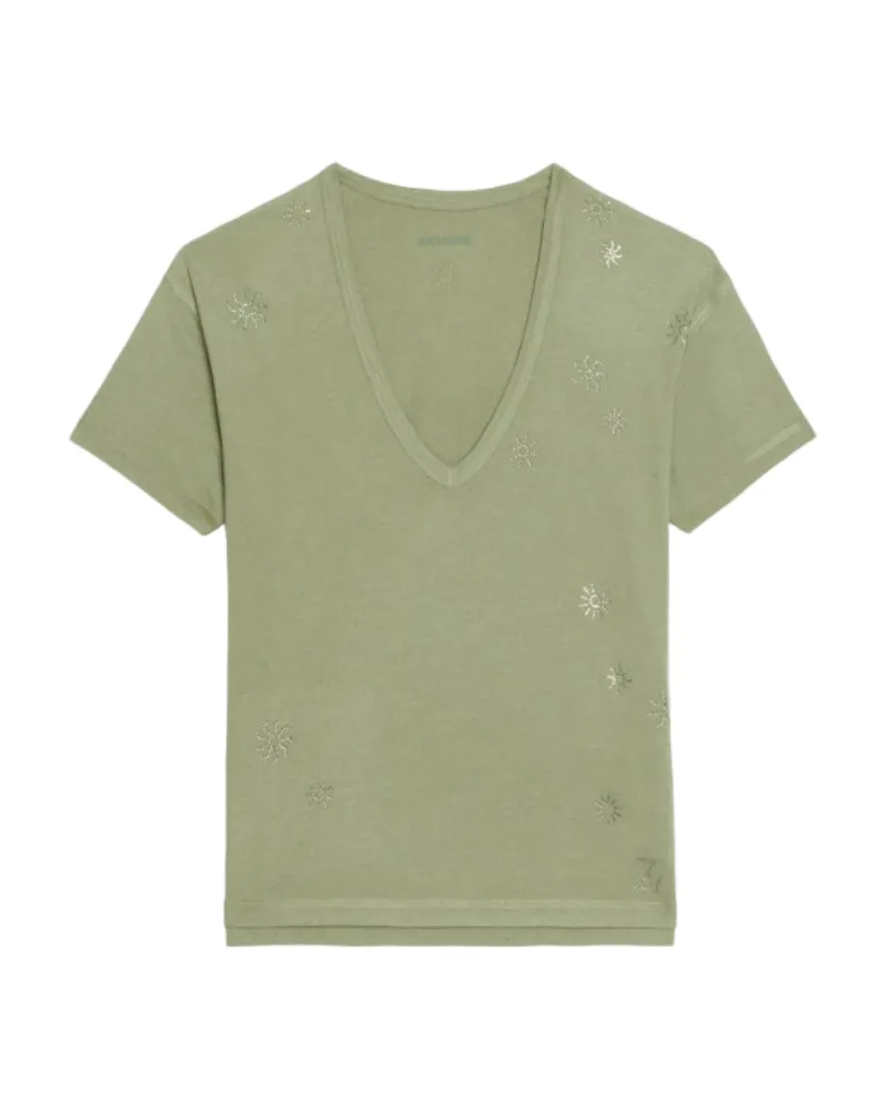 Zadig & Voltaire Marta T-Shirt Grün