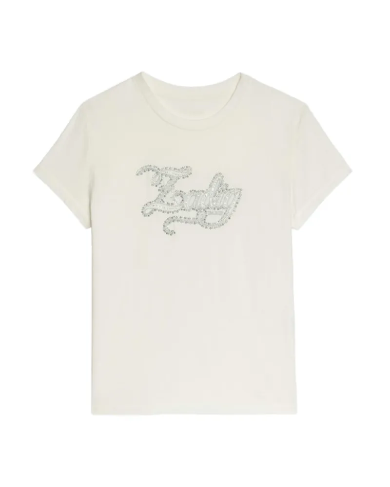 Zadig & Voltaire T-Shirt Walk Weiß