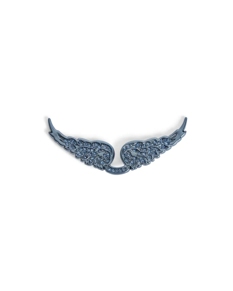Zadig & Voltaire Charm Swing Your Wings Blau