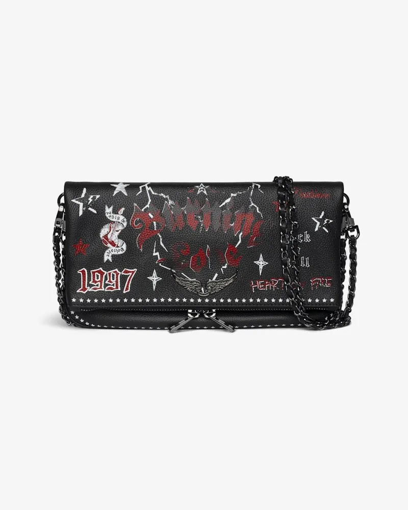 Zadig & Voltaire Pochette Rock Punk Schwarz