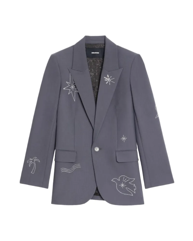Zadig & Voltaire Blazer Vival Grau