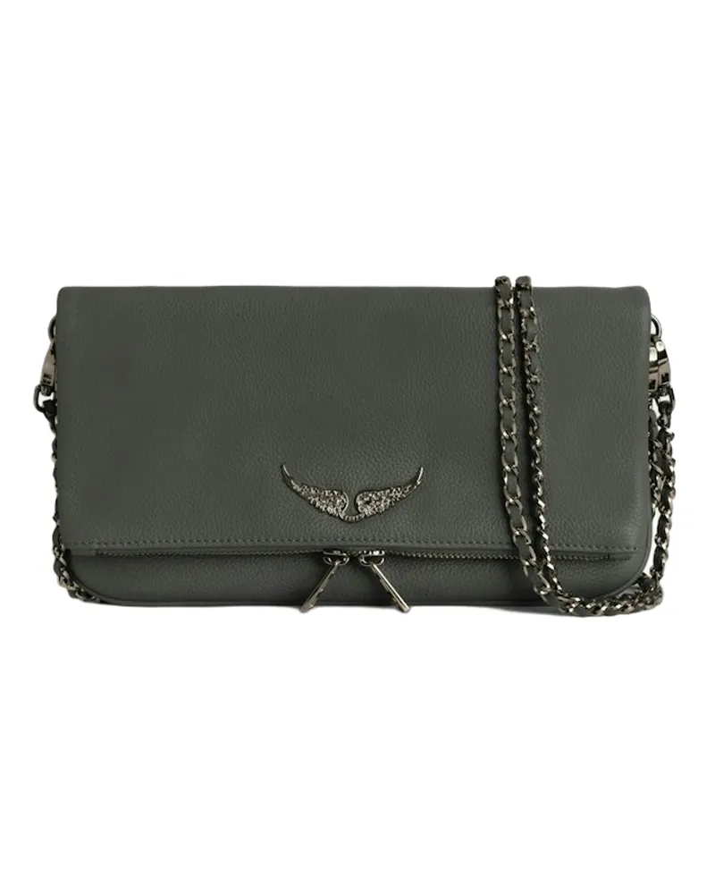 Zadig & Voltaire Clutch Rock Grau