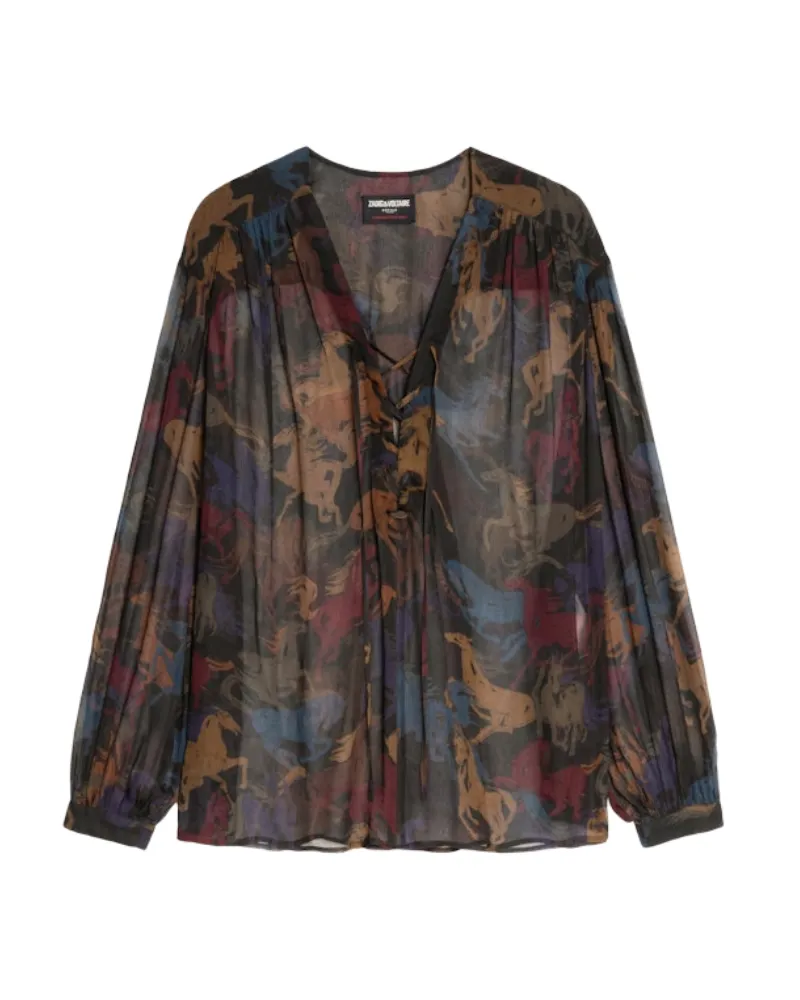 Zadig & Voltaire Bluse Tamela Braun