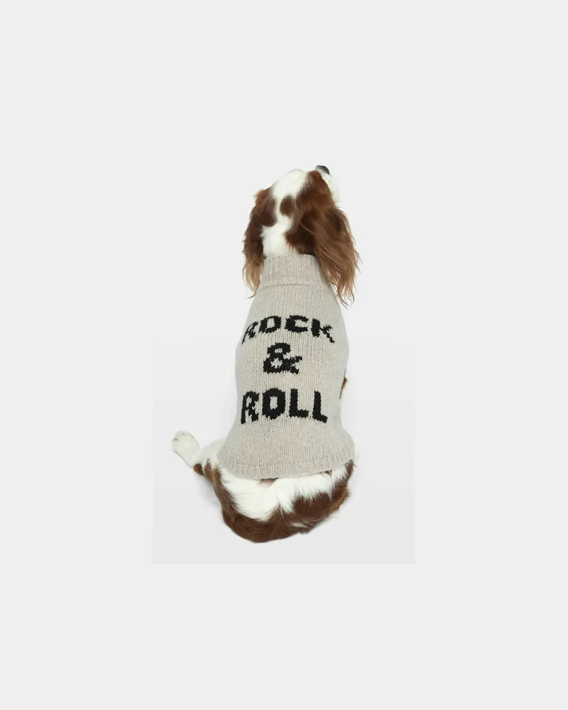 Zadig & Voltaire Pullover Zadog 100% Merinowolle Beige