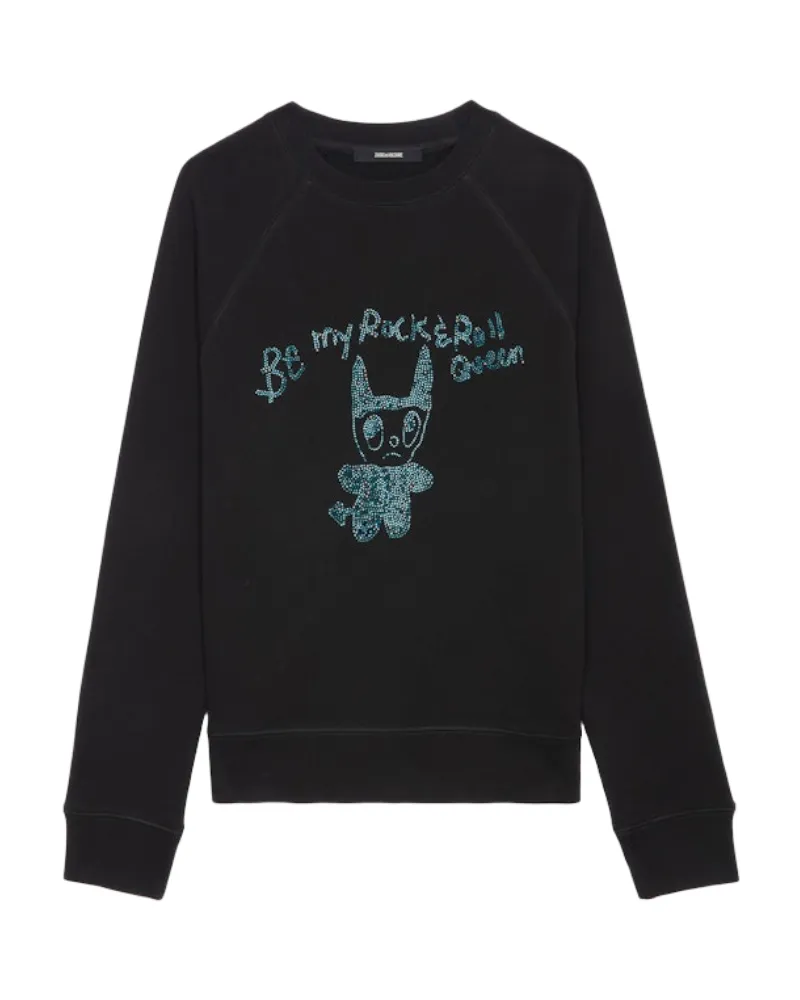 Zadig & Voltaire Sweatshirt Upper Schwarz