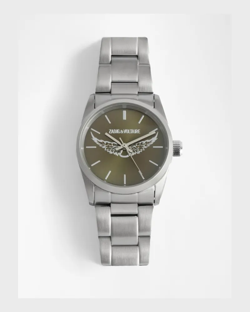 Zadig & Voltaire Zadig Wings Uhr Kaki