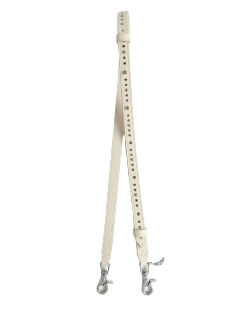 Zadig & Voltaire Schulterriemen Overstudded Weiß
