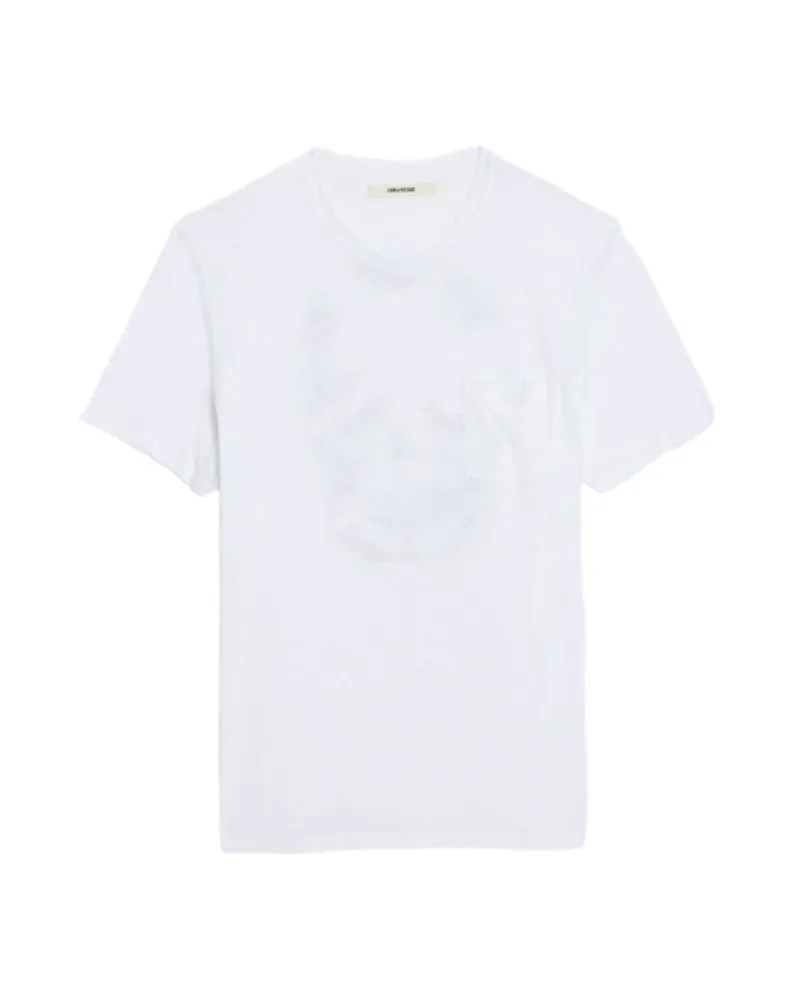 Zadig & Voltaire Stockholm T-Shirt Weiß