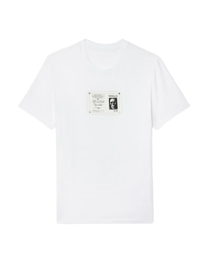 Zadig & Voltaire T-Shirt Tommy Weiß