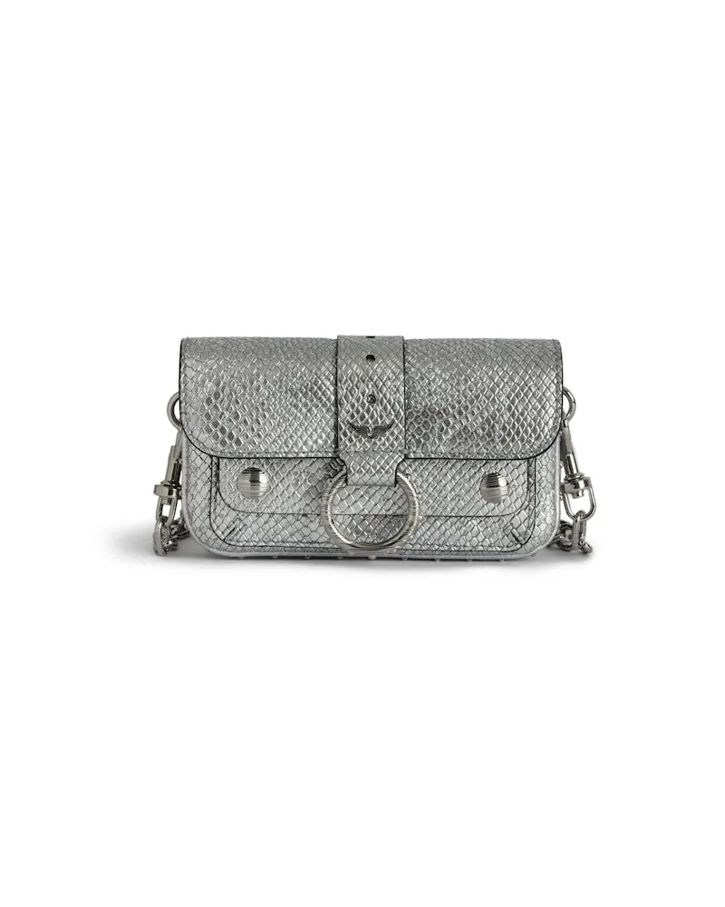 Zadig & Voltaire Kate Wallet Wild Tasche Silber