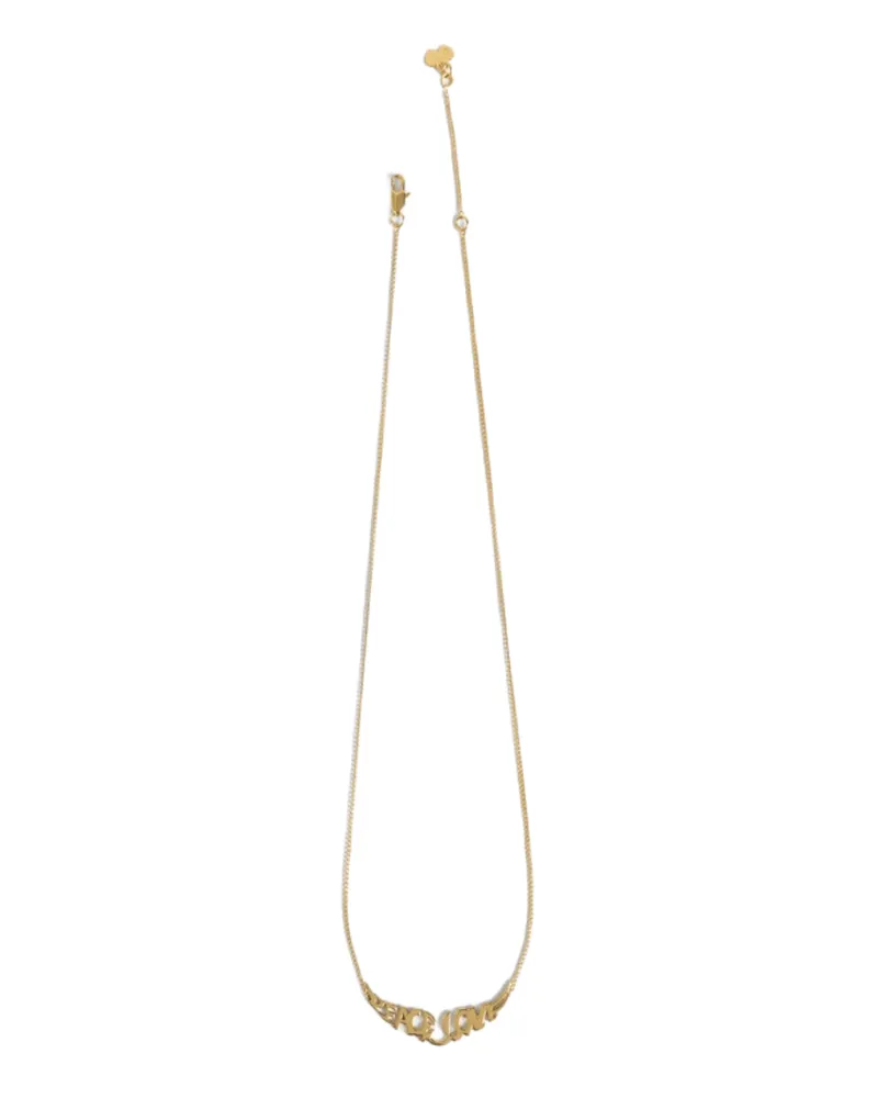 Zadig & Voltaire Peace Halskette Gelb