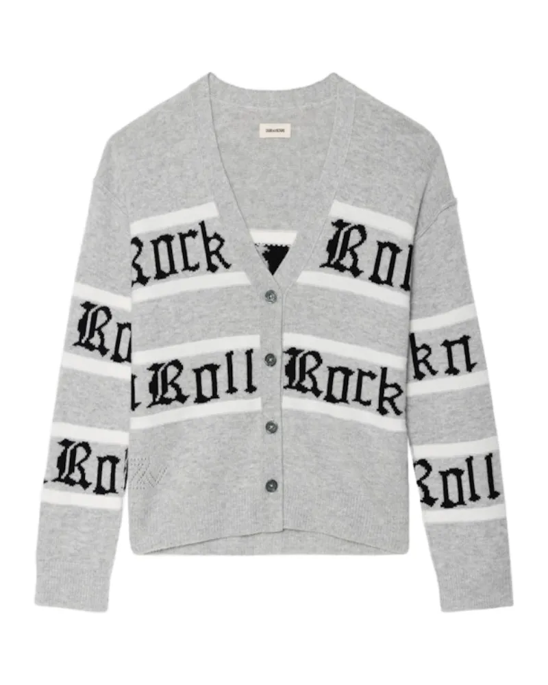 Zadig & Voltaire Strickjacke Mirkaz Grau