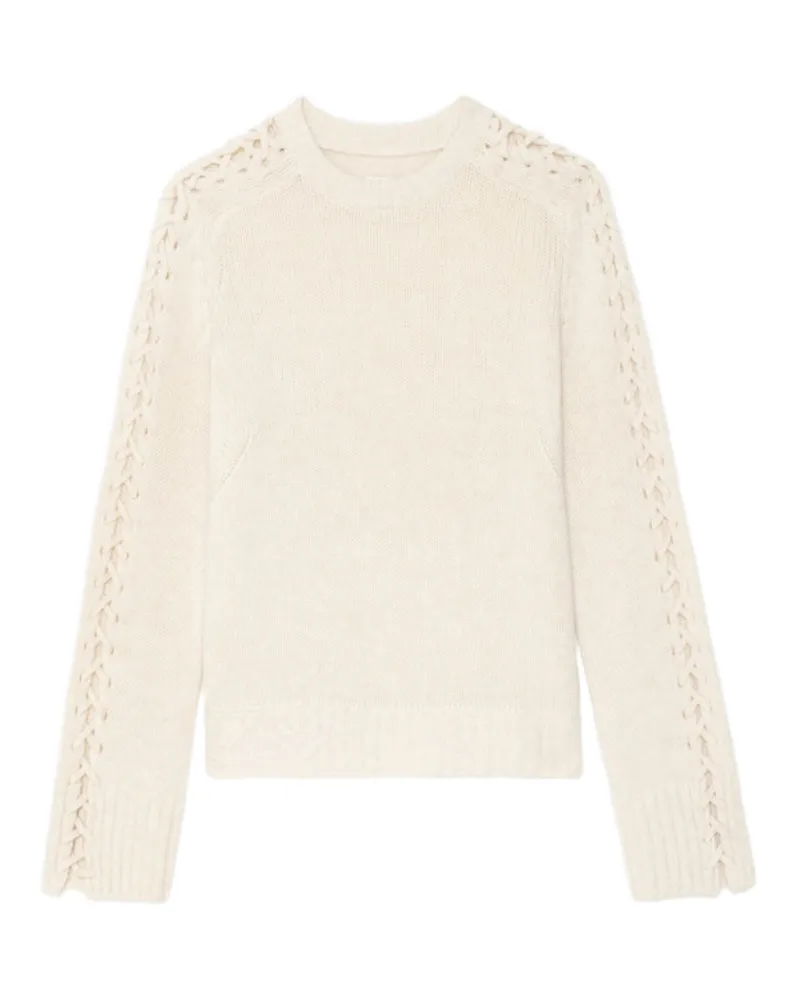 Zadig & Voltaire Pullover Malty Weiß