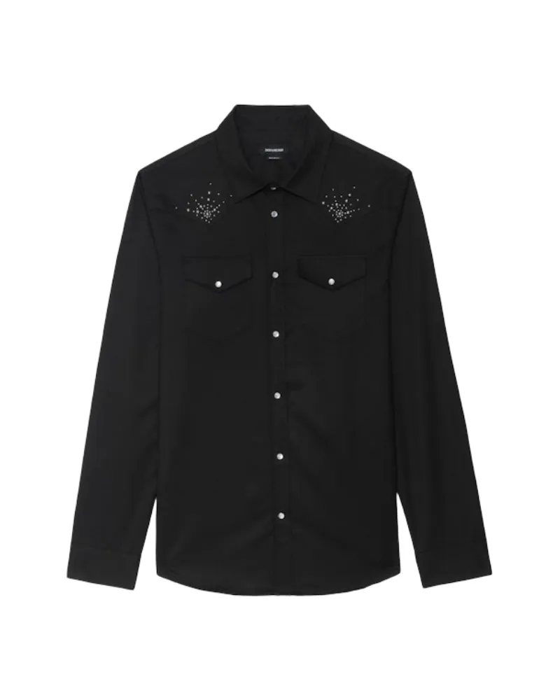 Zadig & Voltaire Hemd Saby Schwarz