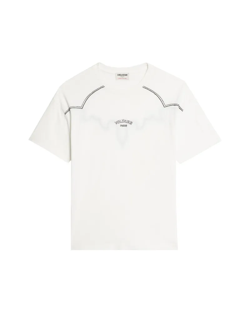 Zadig & Voltaire T-shirt Toddy Ecru