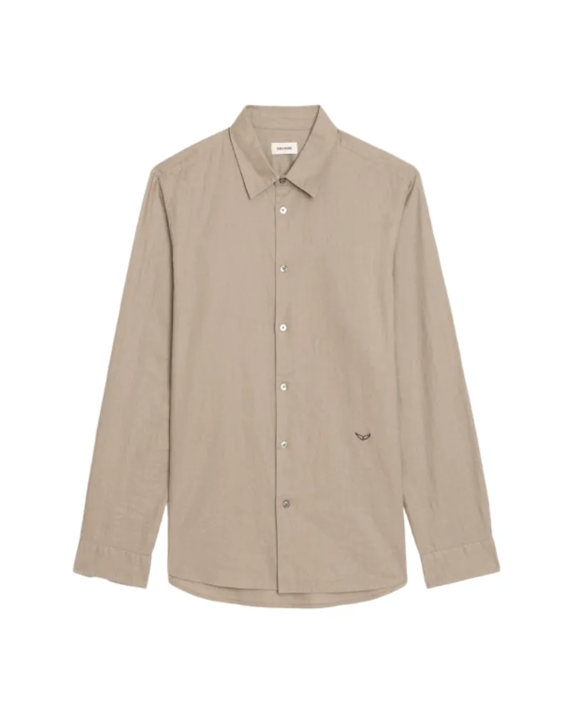 Zadig & Voltaire Hemd Sid Beige