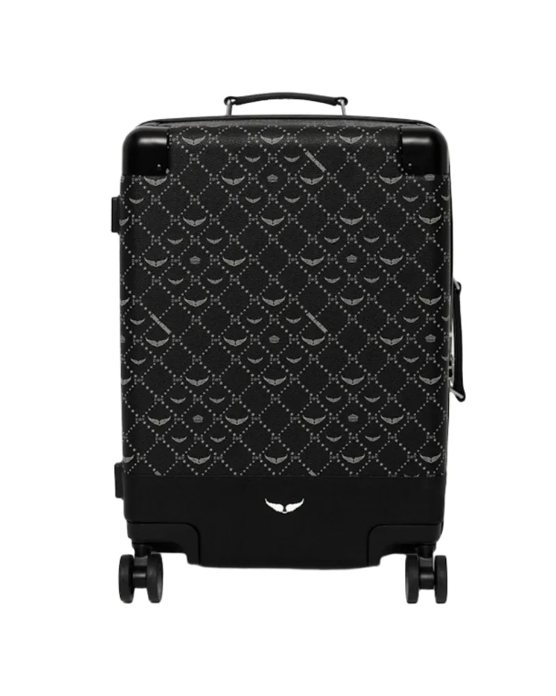 Zadig & Voltaire Z Trolley Koffer Schwarz
