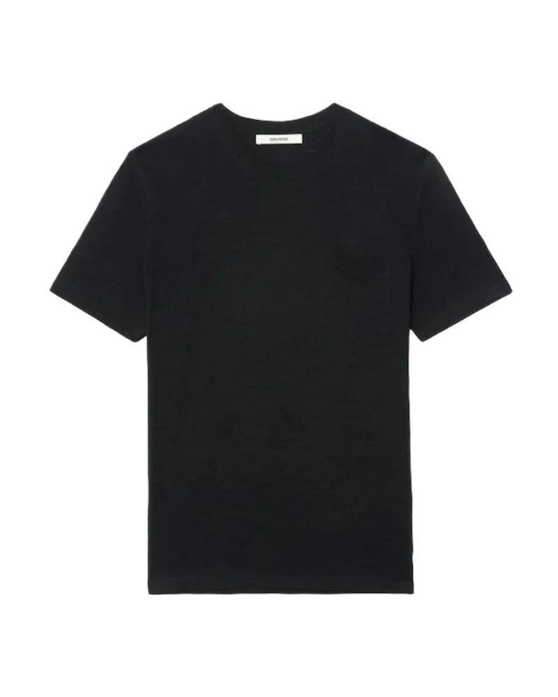 Zadig & Voltaire Stockholm T-Shirt Schwarz