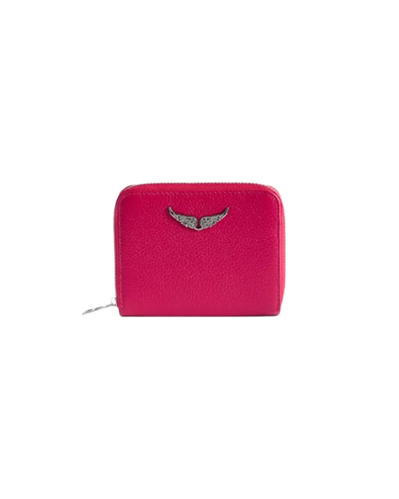 Zadig & Voltaire Mini ZV Geldbörse Rosa