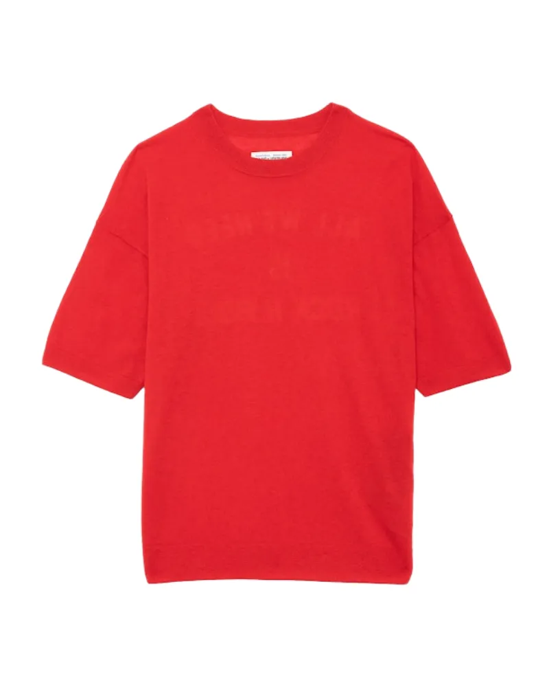 Zadig & Voltaire Pullover Idaz 100% Kaschmir Rot