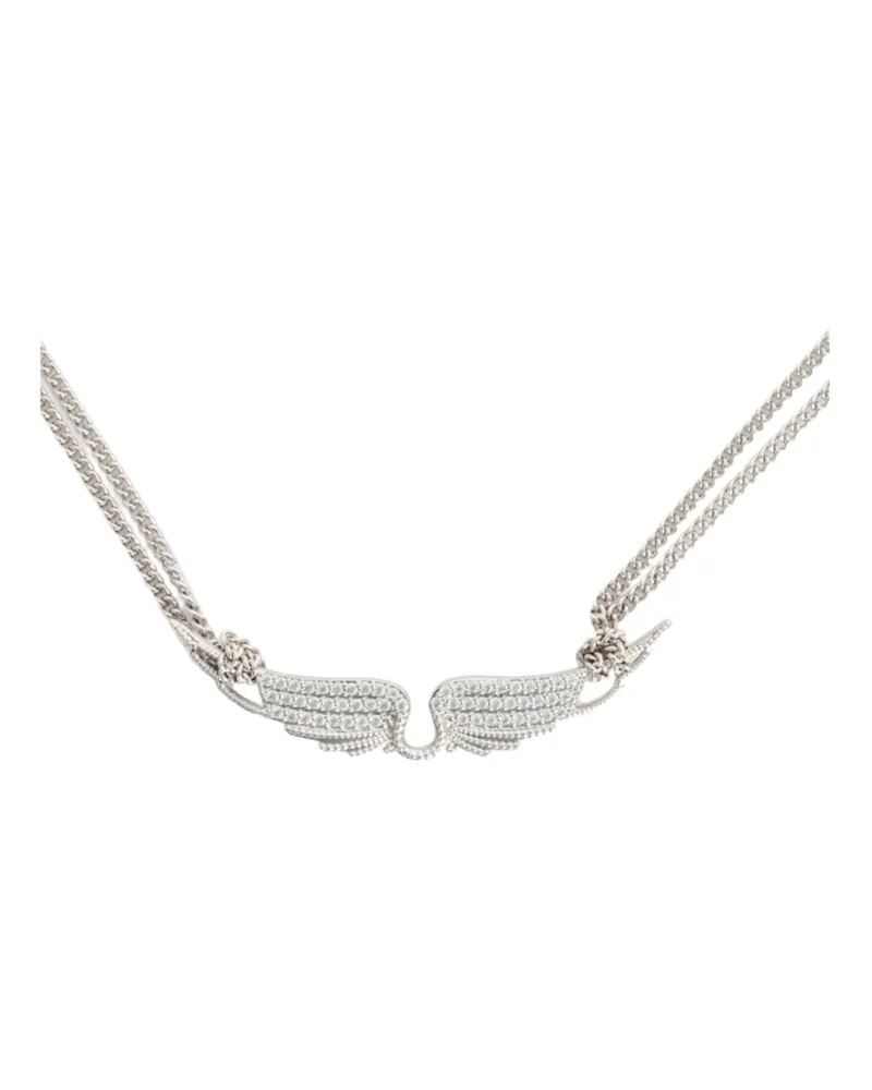 Zadig & Voltaire Halskette Rock Choker Silber