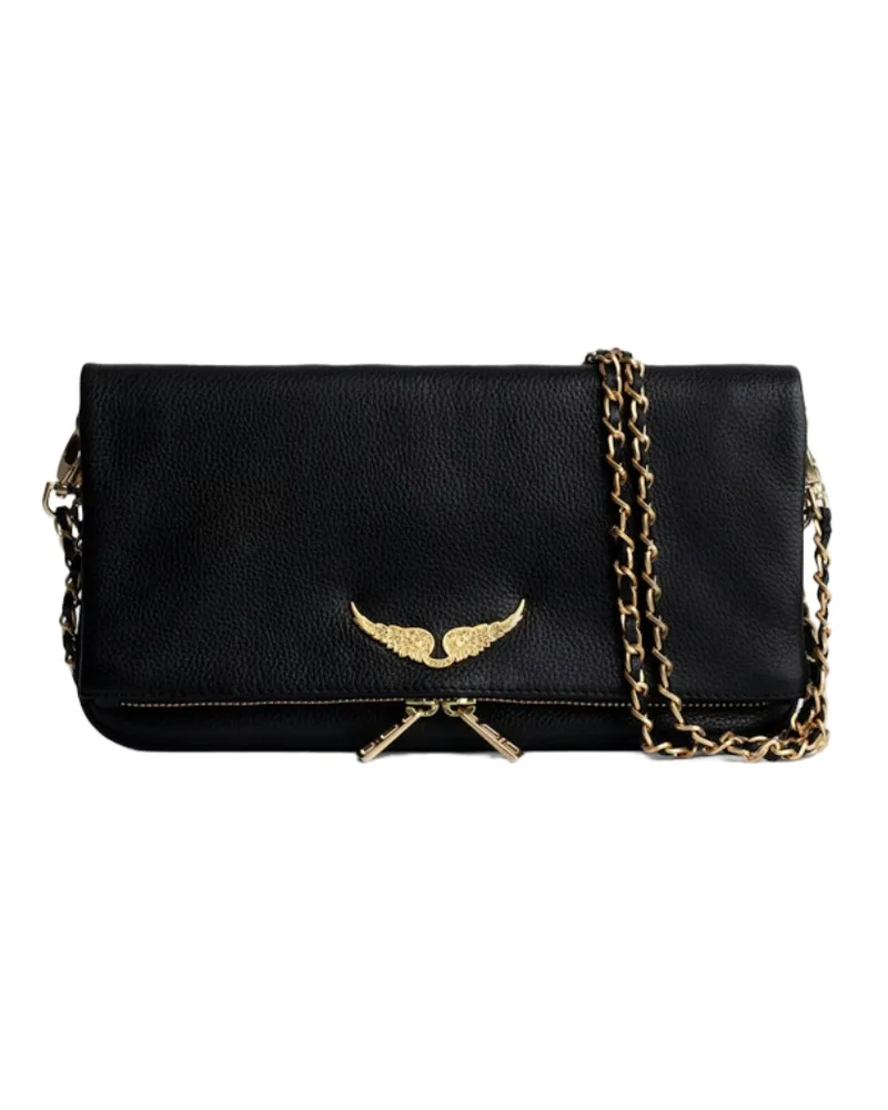 Zadig & Voltaire Clutch Rock Schwarz