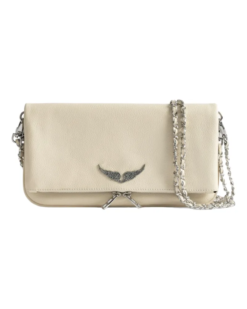 Zadig & Voltaire Rock Clutch Weiß