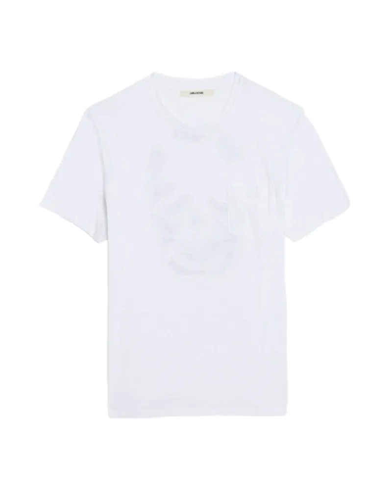 Zadig & Voltaire Stockholm T-Shirt Weiß