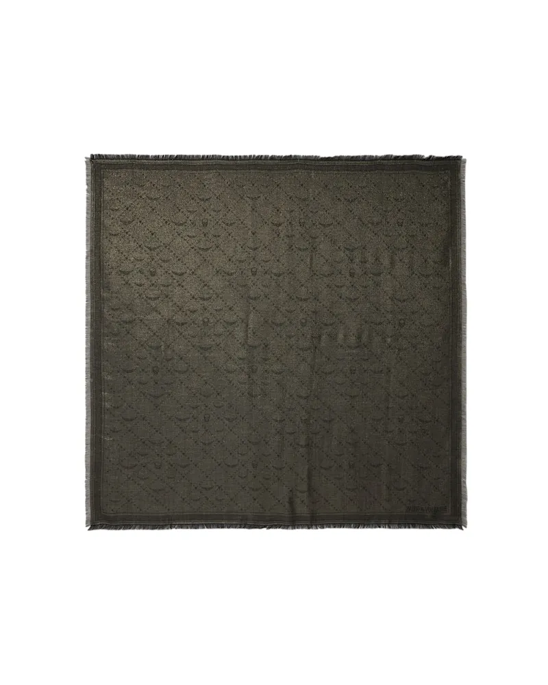 Zadig & Voltaire Schal Glenn Metallisiertes Monogramm 135 Street