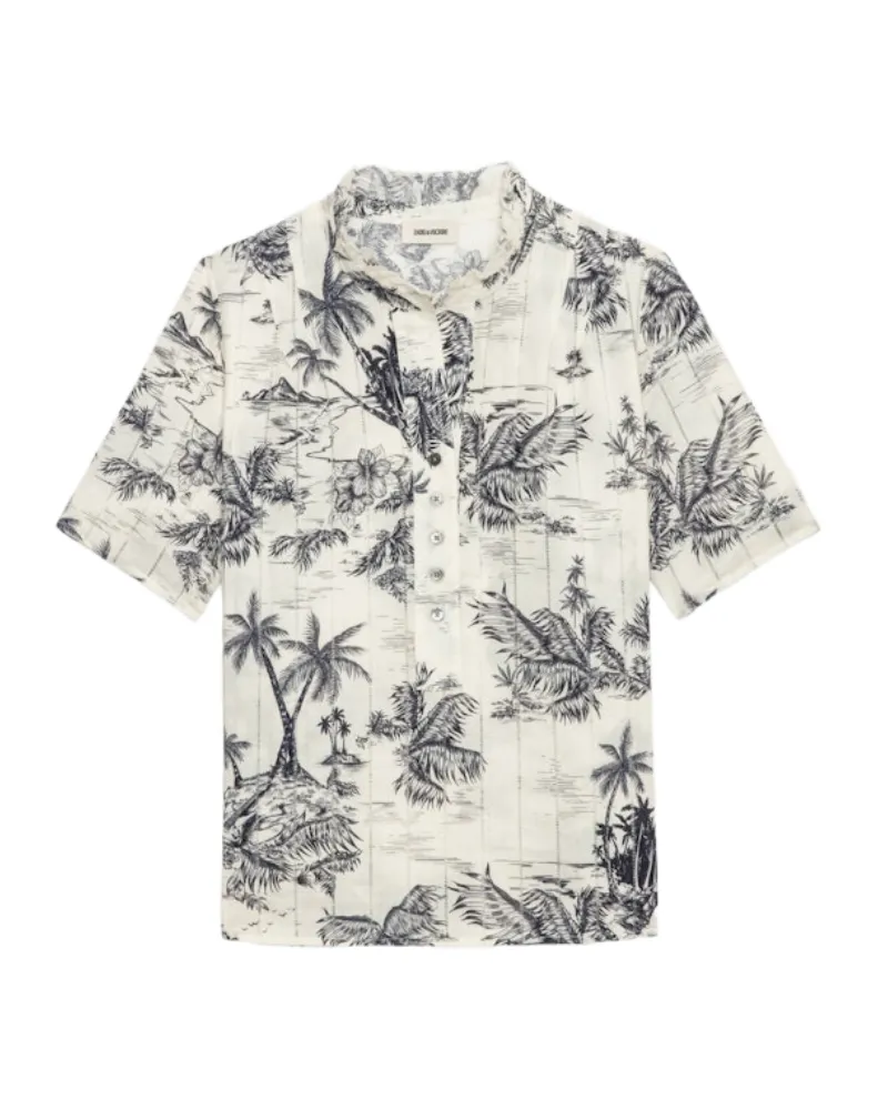 Zadig & Voltaire Top Topher Weiß