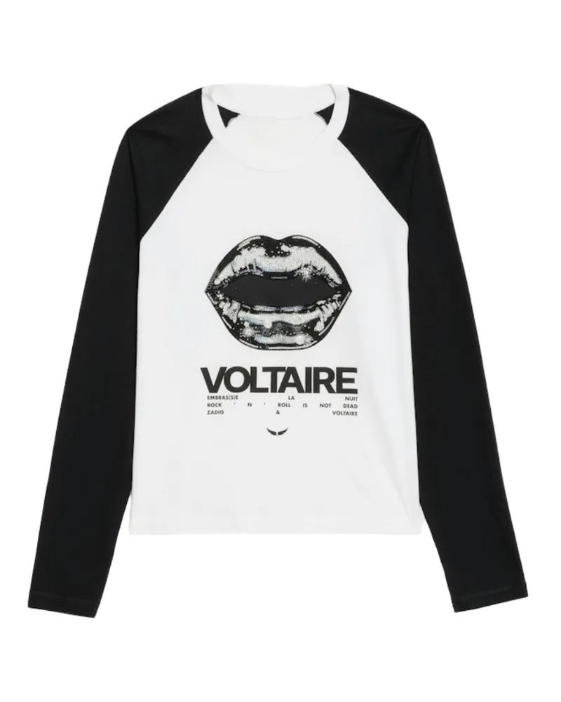 Zadig & Voltaire Walkra T-Shirt Weiß