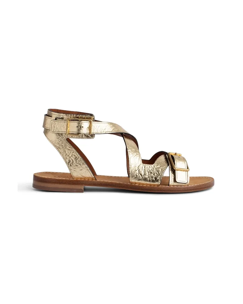 Zadig & Voltaire Sandalen Cecilia Caprese Gold