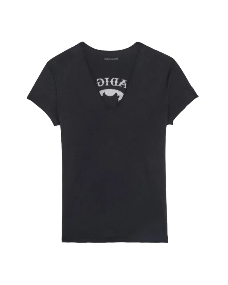 Zadig & Voltaire T-Shirt Story Schwarz