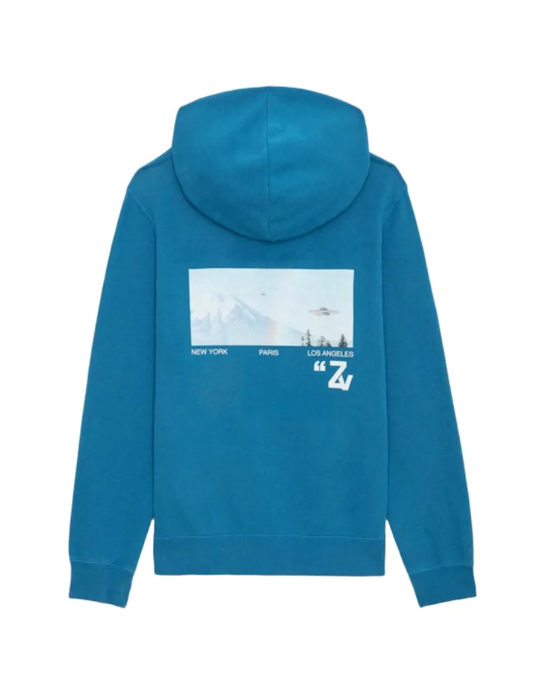 Zadig & Voltaire Sweatshirt Sanchi Blau