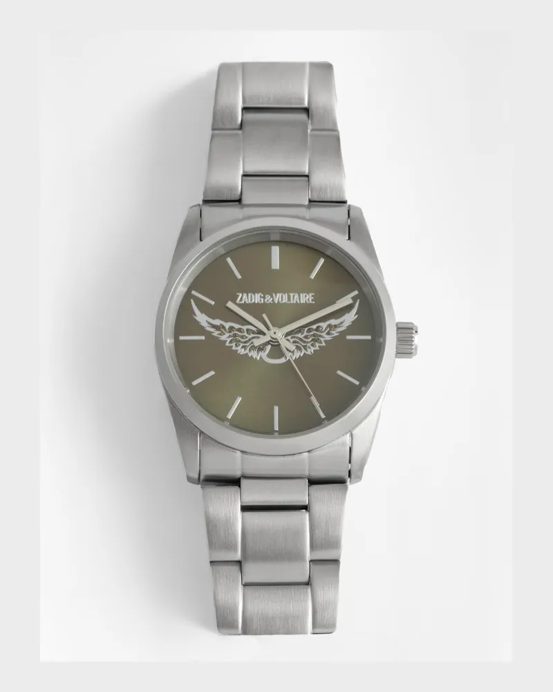 Zadig & Voltaire Zadig Wings Uhr Kaki