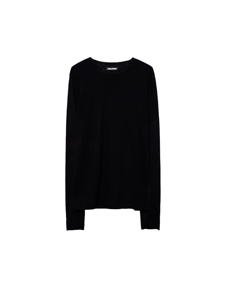 Zadig & Voltaire Pullover Teiss 100% Kaschmir Schwarz