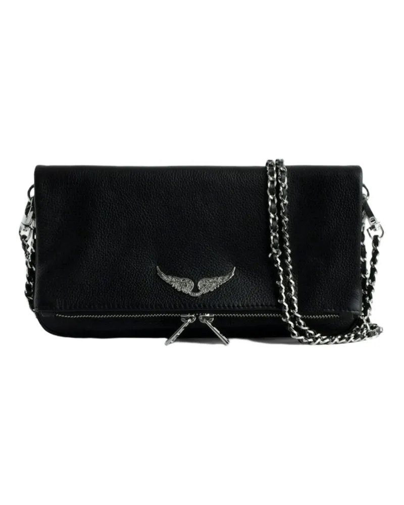 Zadig & Voltaire Clutch Rock Schwarz