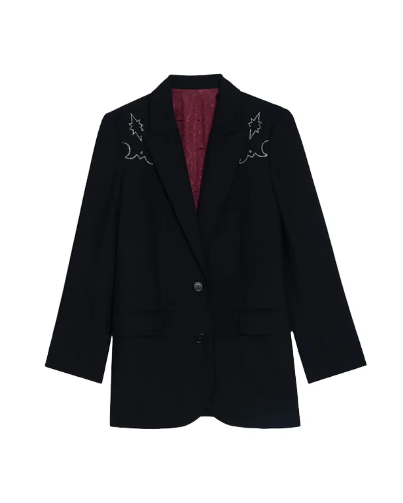 Zadig & Voltaire Blazer Viva Schwarz
