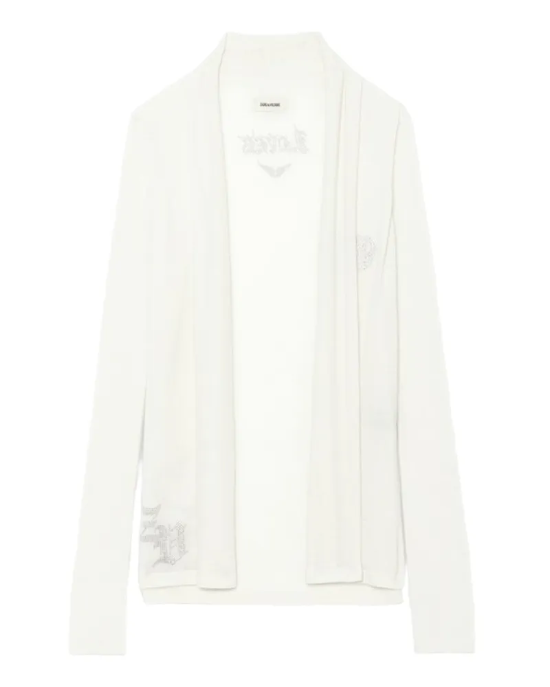 Zadig & Voltaire Cardigan Robyn 100% Kaschmir Beige