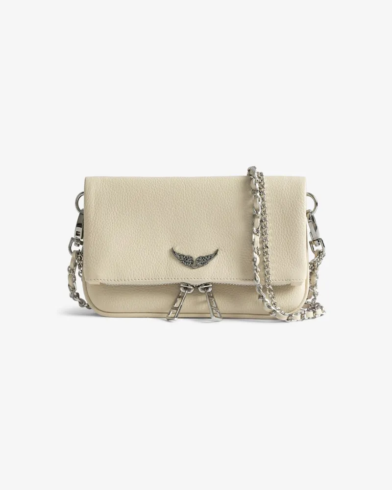 Zadig & Voltaire Rock Nano Clutch Weiß