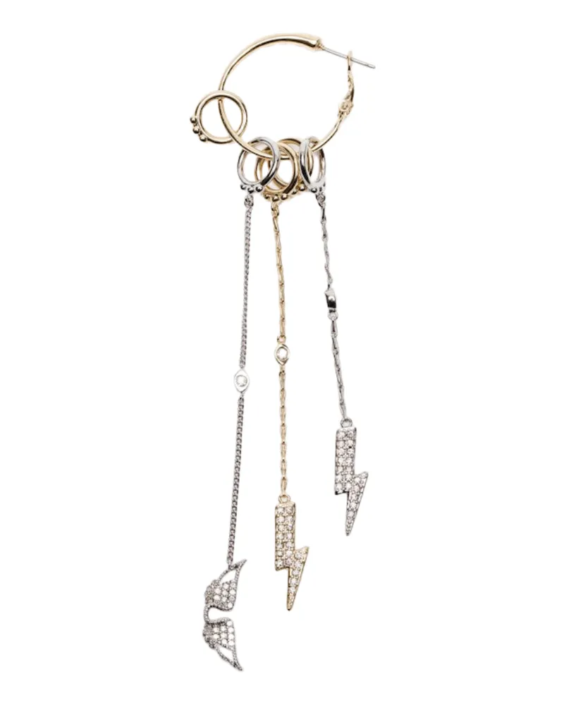 Zadig & Voltaire Mono Ohrring Rock Mix N Match Gold