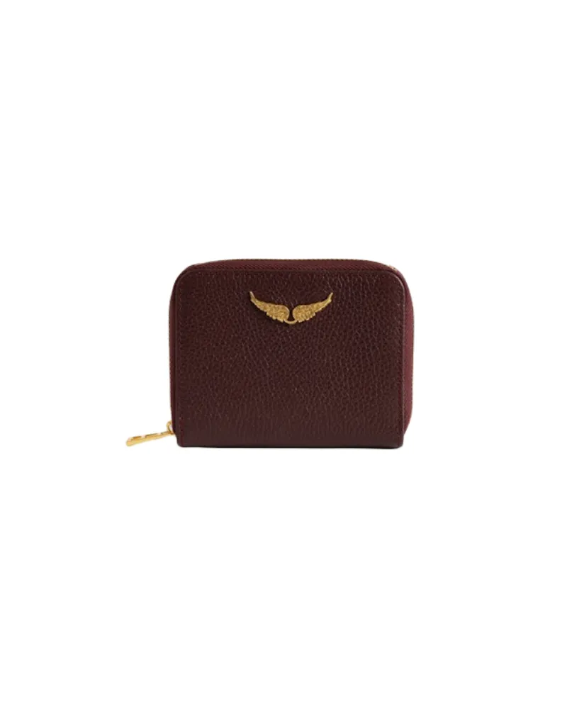 Zadig & Voltaire Mini ZV Geldbörse Lila