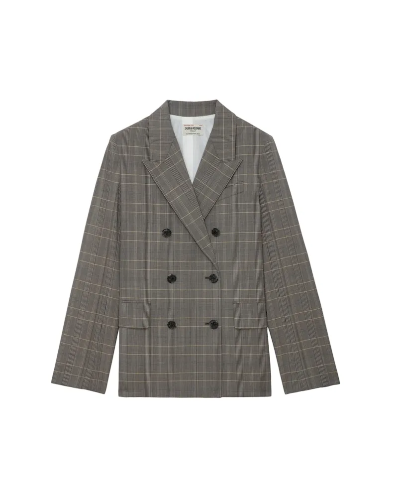 Zadig & Voltaire Blazer Vaena Grau