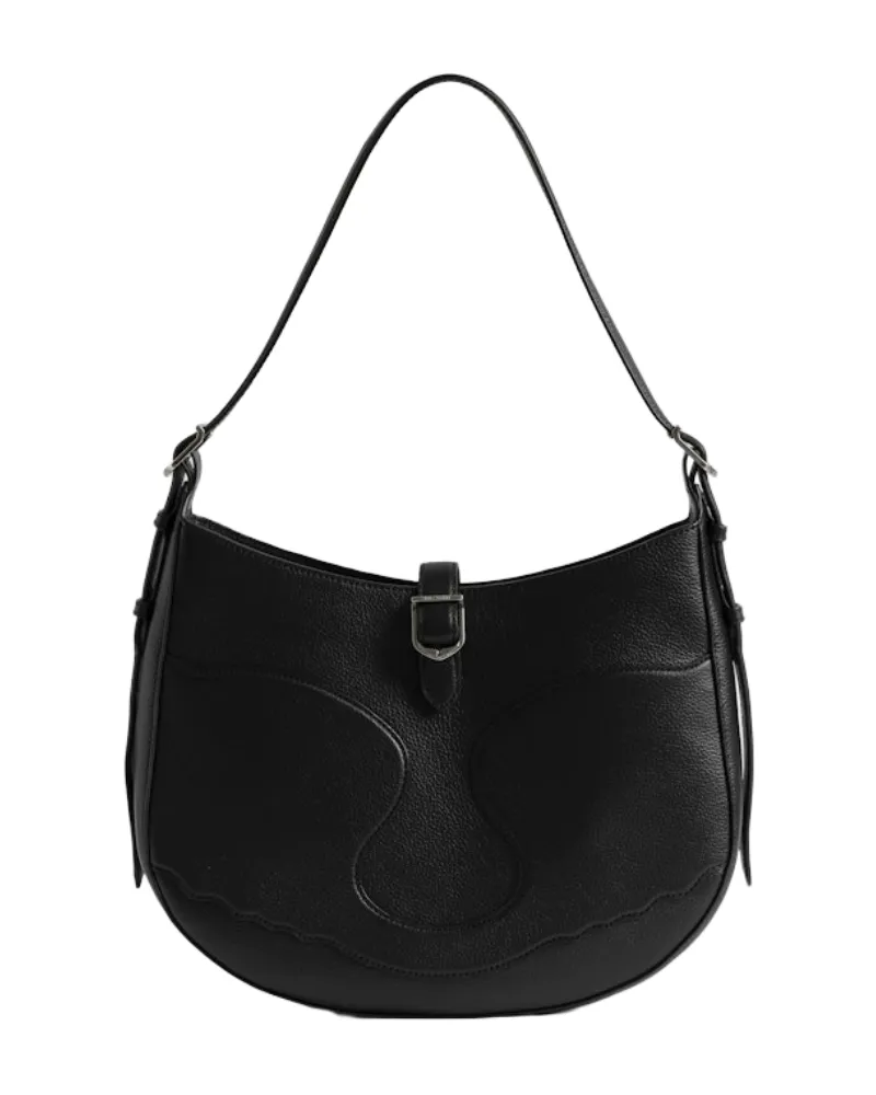Zadig & Voltaire Moonrise Hobo Tasche Schwarz