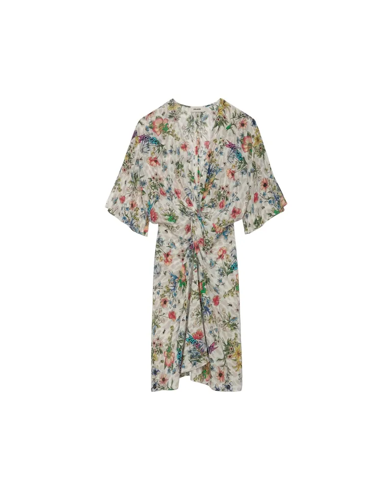 Zadig & Voltaire Rozom Kleid 100% Seide Vanille