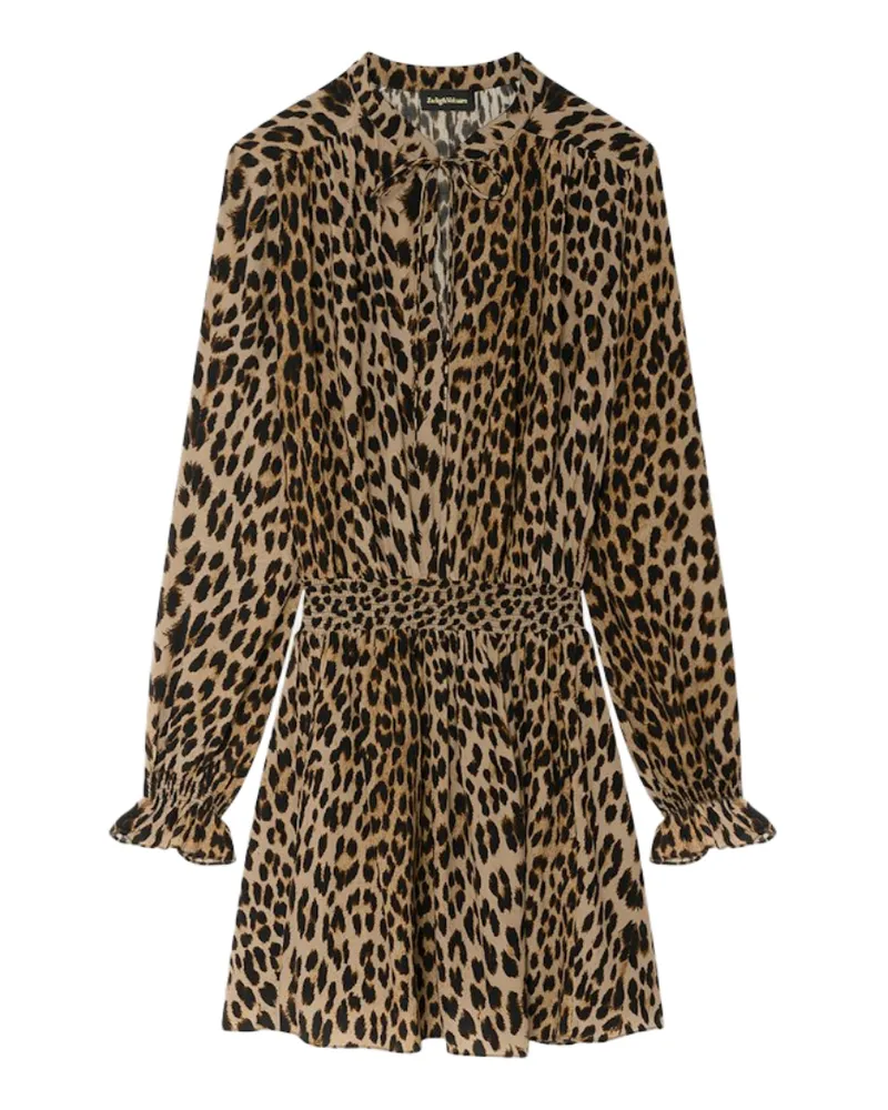 Zadig & Voltaire Rayados Kleid Beige