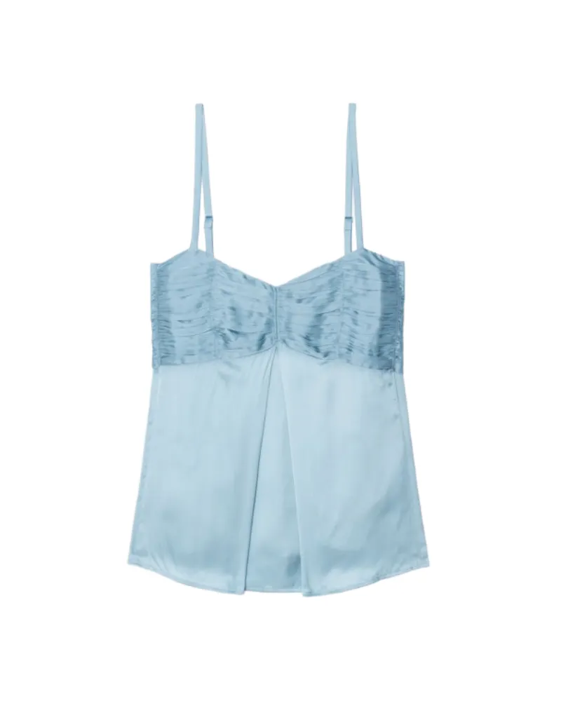 Zadig & Voltaire Cippie Satin Canottiera Blau