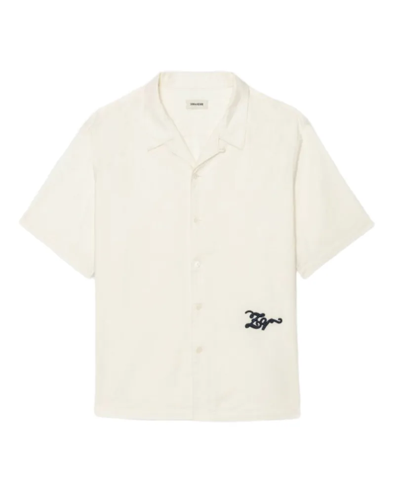 Zadig & Voltaire Hemd Slony Beige